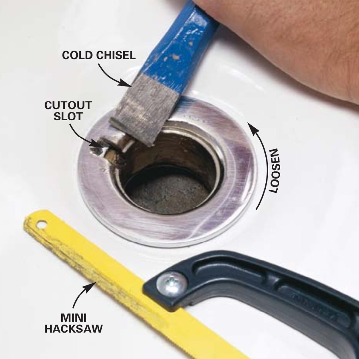 How to Replace a Bathtub Drain Flange
