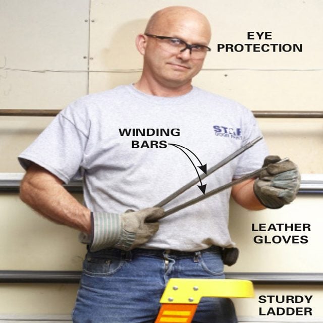 garage door repair safety attire