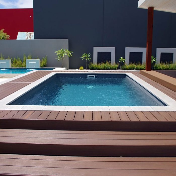 Pool decking done by Newtech Wood | Construction Pro Tips