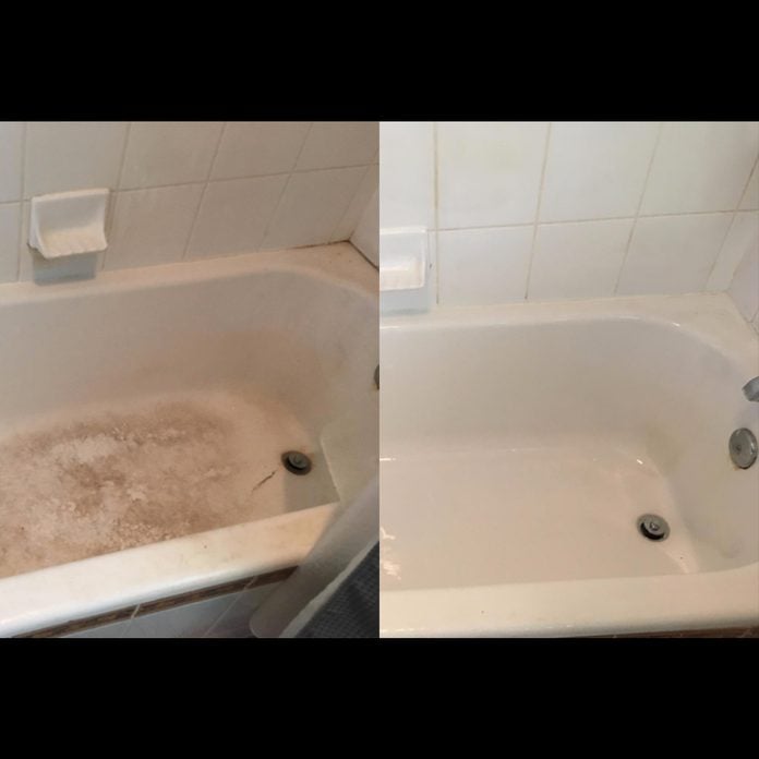 Before And After Cleaning Photos You, Cleaning Textured Bathtub Floor