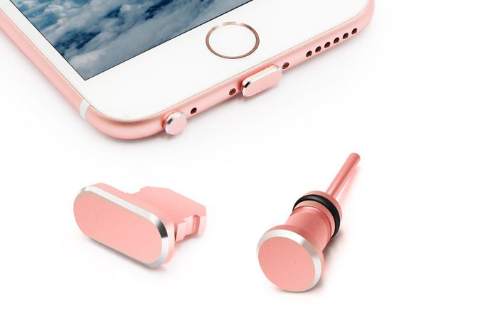 Dust plugs for iPhone