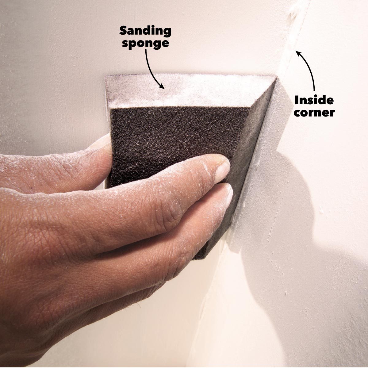 Ultimate 90 Inside Corner Sanding Tool for Drywall Finishing
