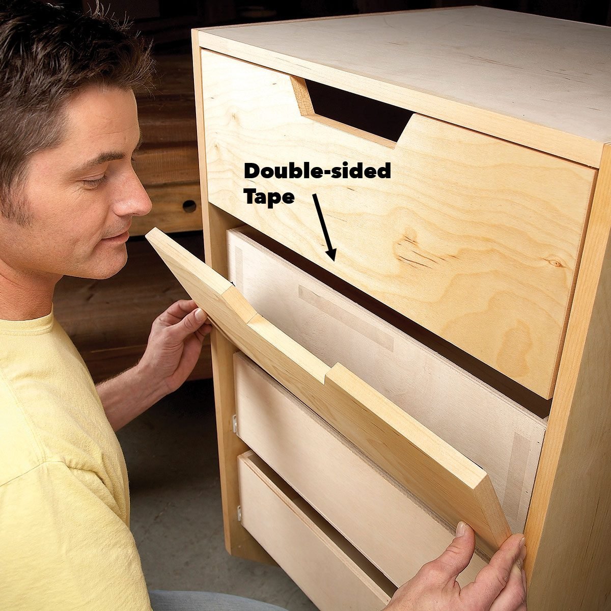How to Build a Closet Drawer Storage System