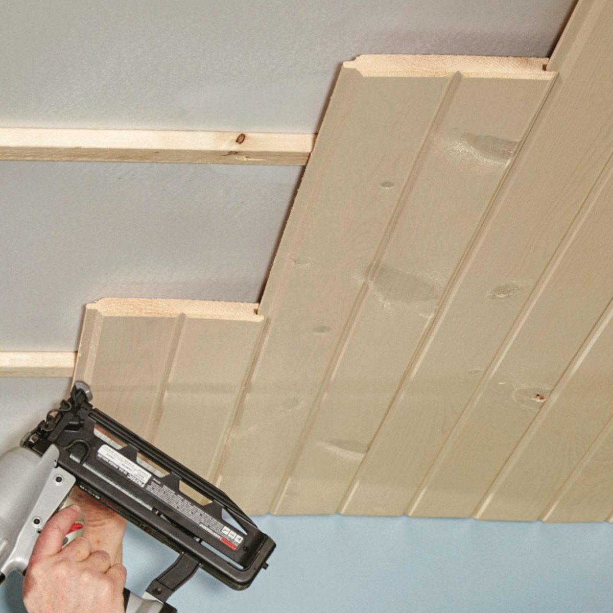 Shiplap Ceiling How To Install A Tongue And Groove Ceiling