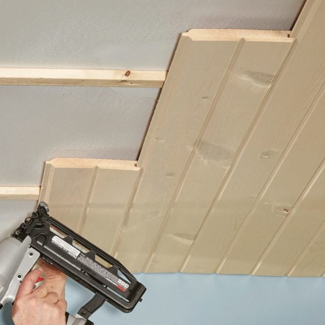 Shiplap Ceiling How To Install A