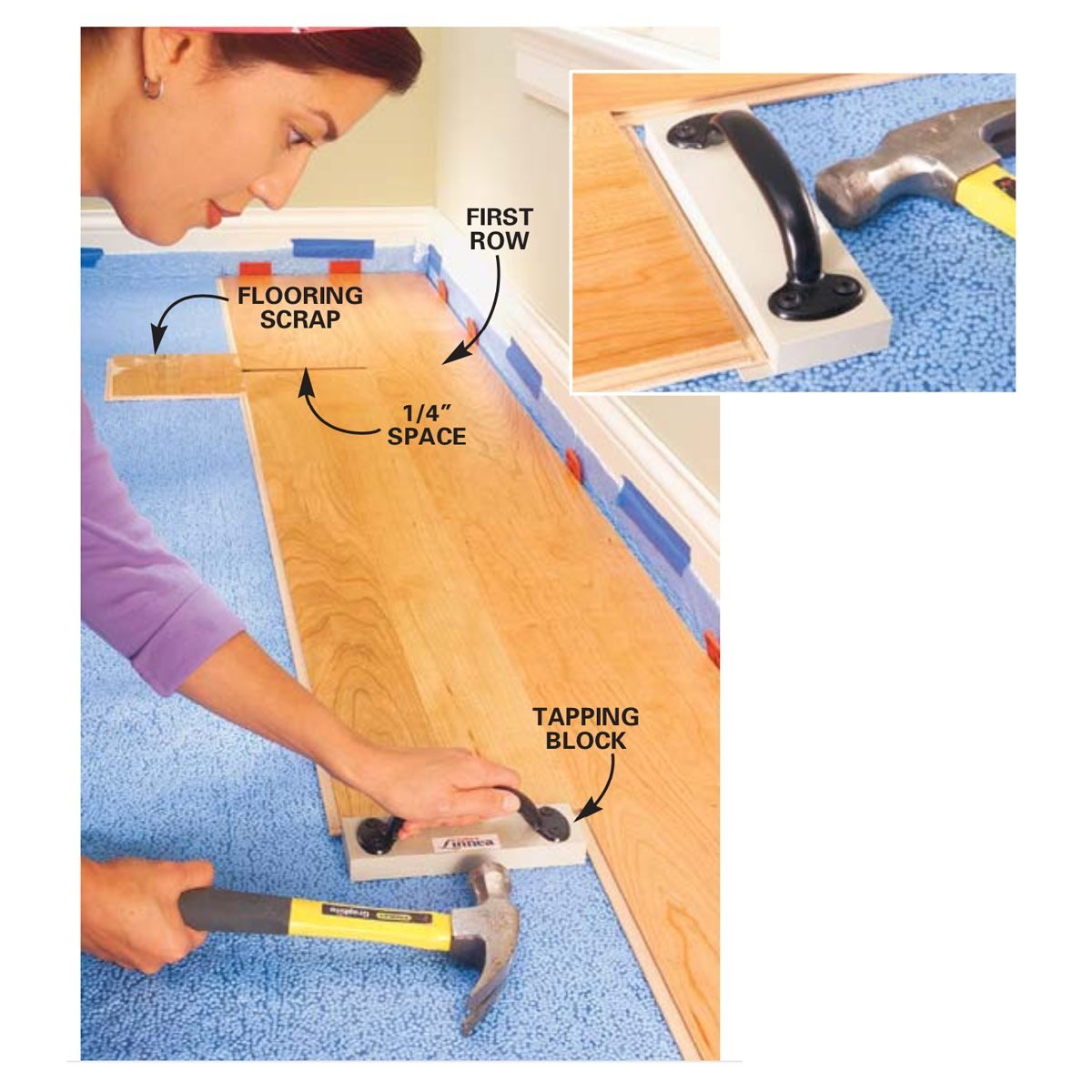 Guide To Installing Laminate Flooring Family Handyman