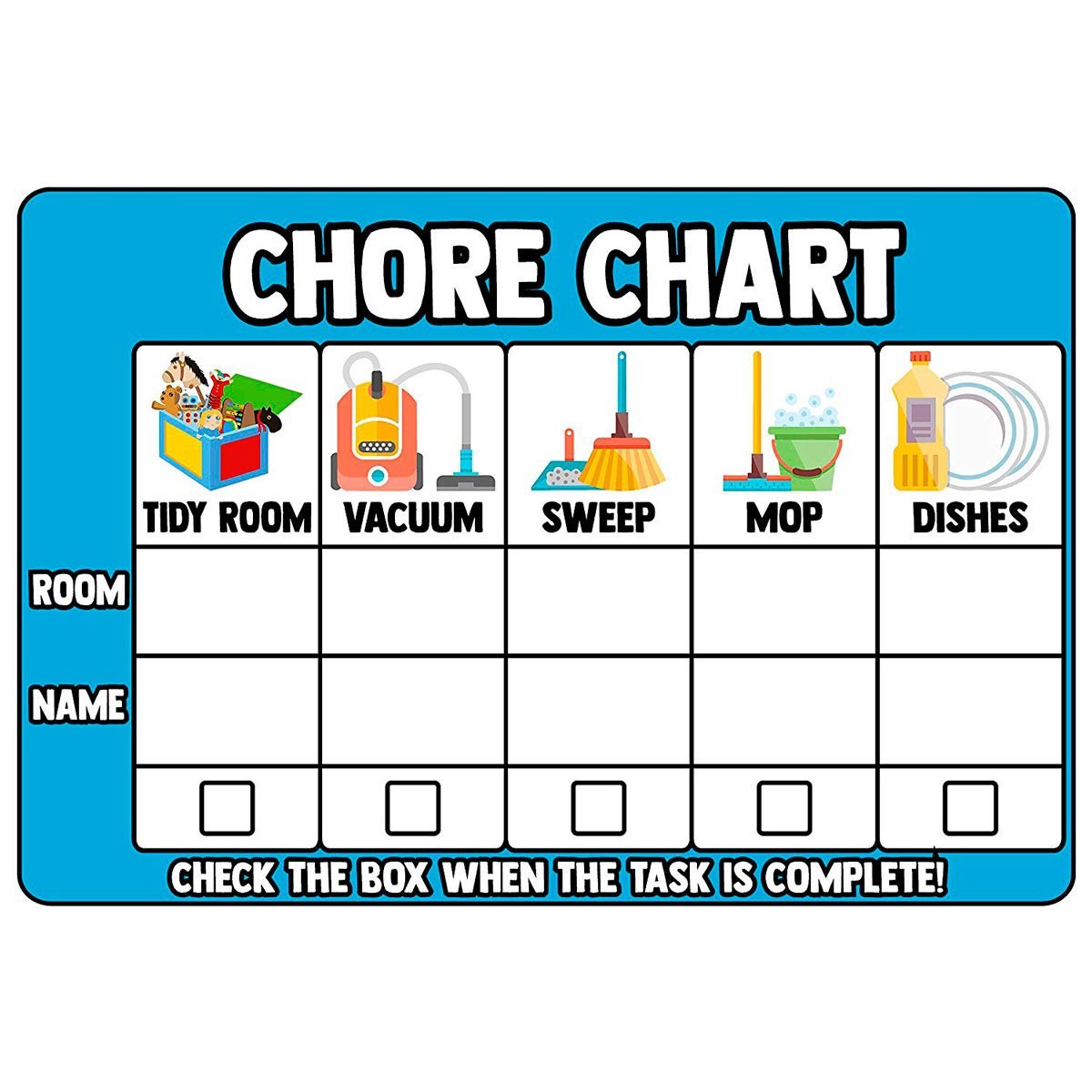 Dividing Household Chores Chart