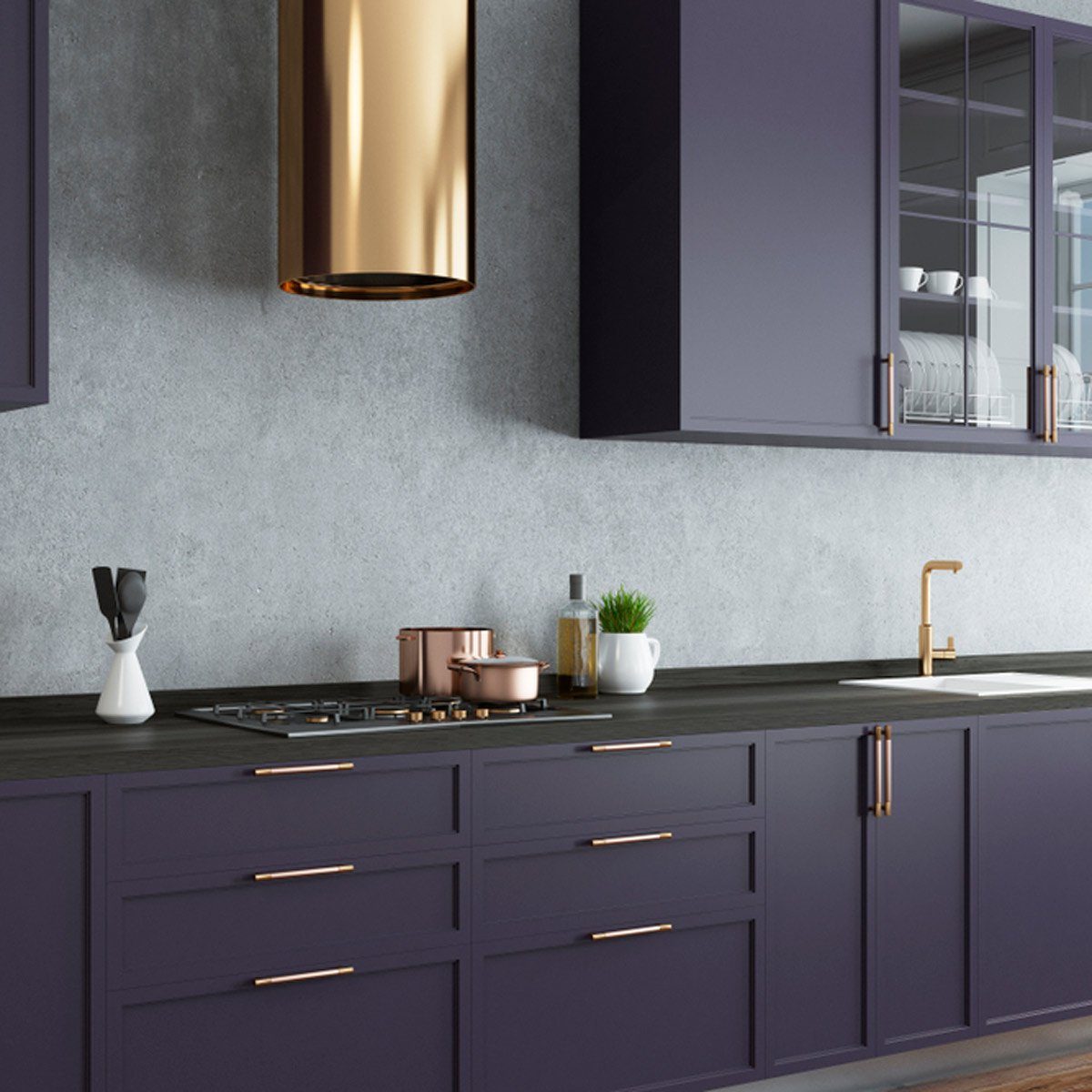 13 Stunning Dark Kitchen Cabinet Ideas Family Handyman