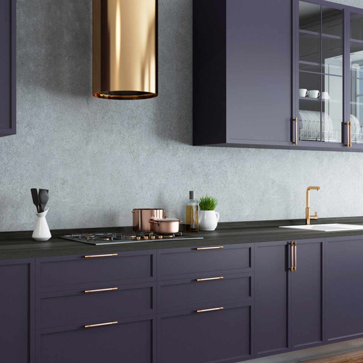 13 Stunning Dark Kitchen Cabinet Ideas | Family Handyman