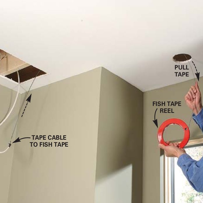 Installing Recessed Lighting For Dramatic Effect Diy Family Handyman - How To Put Can Lights In Existing Ceiling