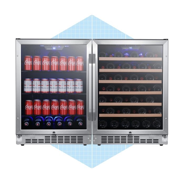 Edgestar Side By Side Wine And Beverage Refrigerator Via Merchant