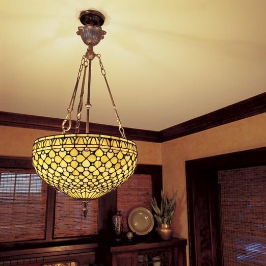 How To Hang A Ceiling Light Fixture Diy Family Handyman