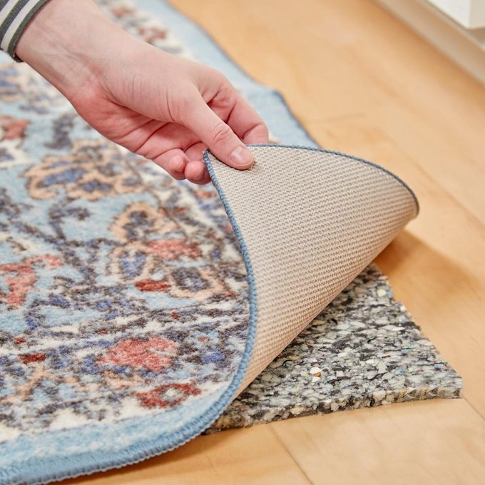 Rug Extra Comfortable, How To Make Rug Lay Flat On Carpet