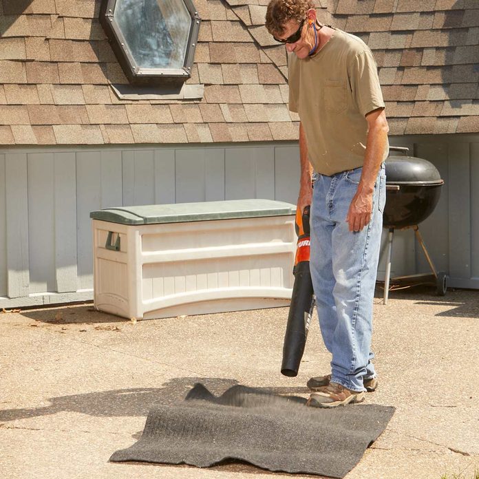 leaf blower vacuum clean