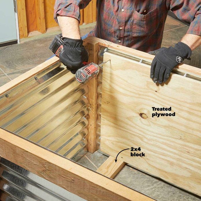 How To Build Raised Garden Beds Diy, Diy Raised Garden Beds With Corrugated Metal