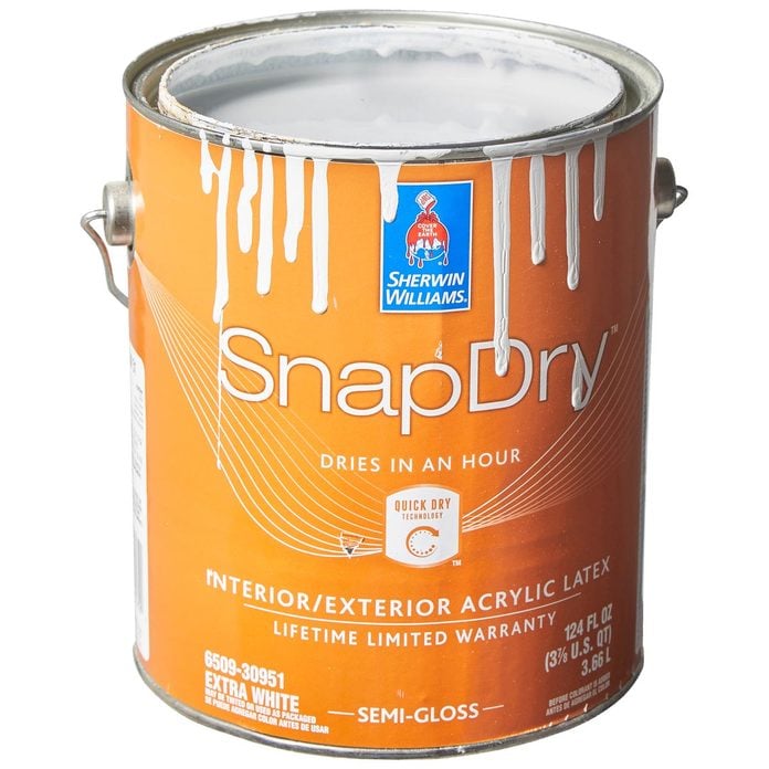 sherwin williams snapdry white trim paint