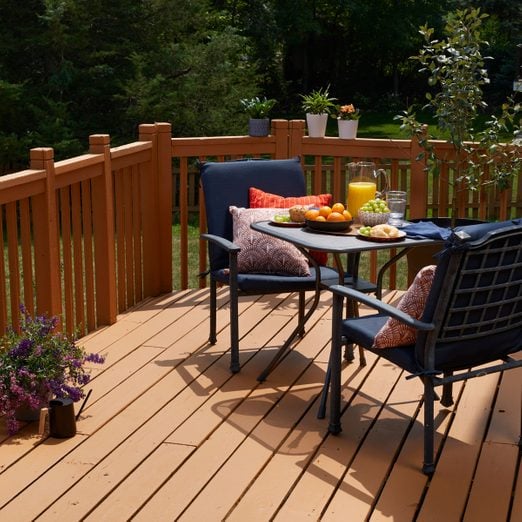 Paint and Restore a Deck