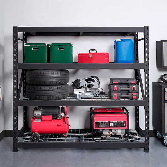 11 Industrial Storage Racks That Are, Costco Storage Shelves With Bins
