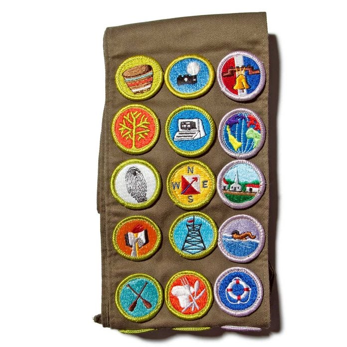 Boy Scout badges