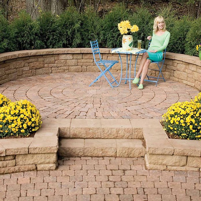 50 Breathtaking Patio Designs To Get You Thinking About Summer Family Handyman - Circle Patio Design Ideas