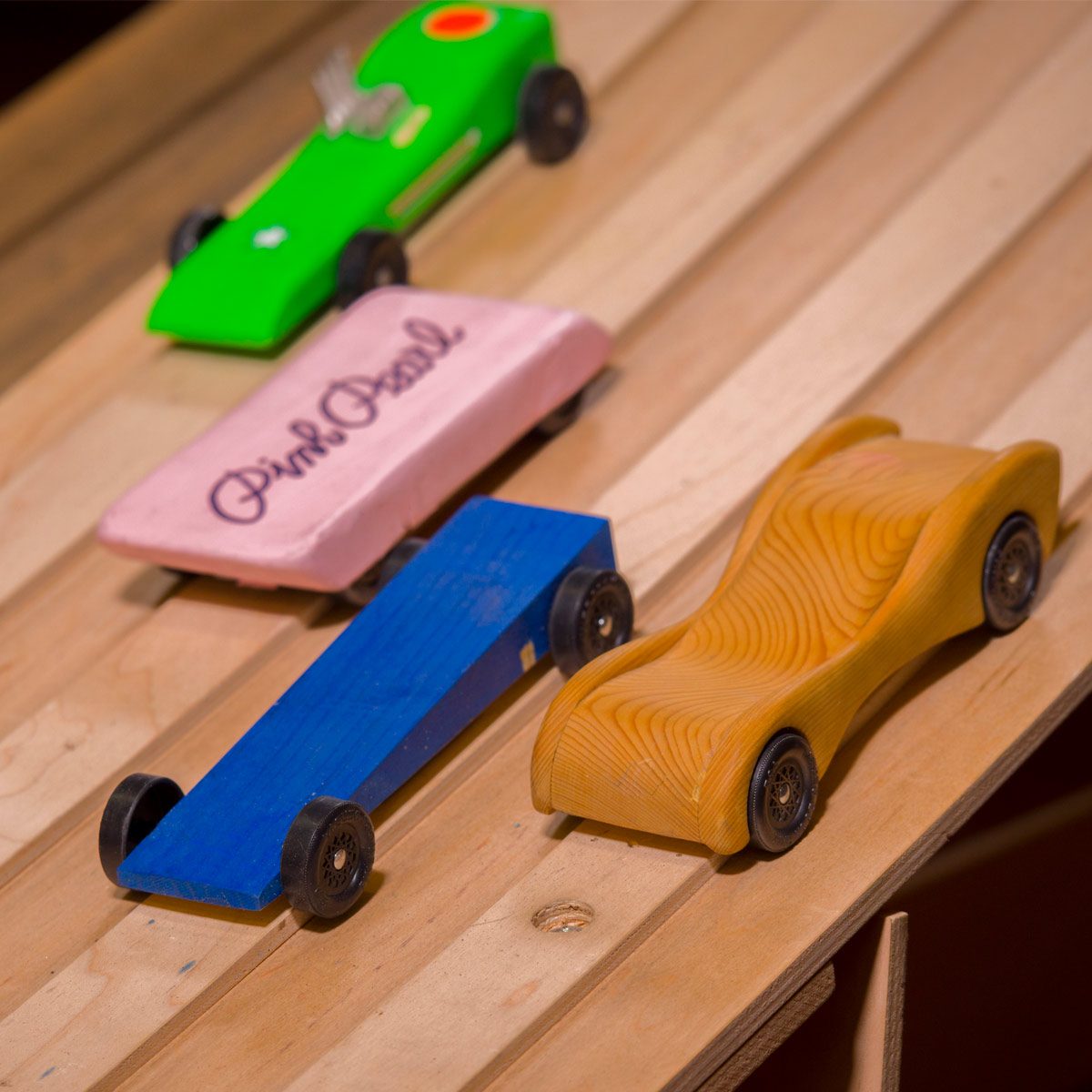 Pinewood Derby Car all most ready to race 