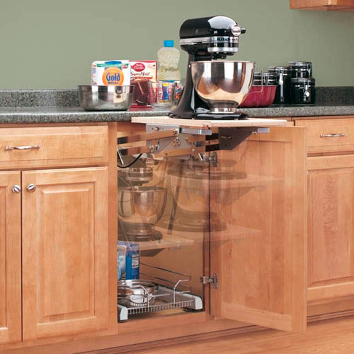 Hidden Kitchen Storage: How to Install a Motorized Lift For Small Appliances