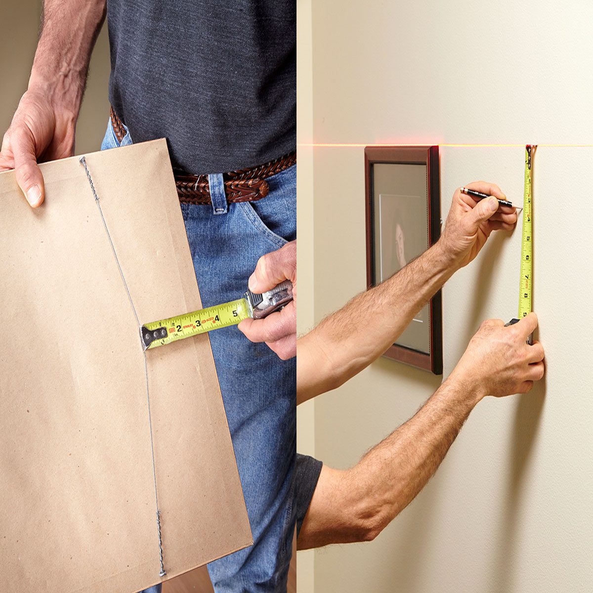 Hanging Pictures level | Construction Pro Tips