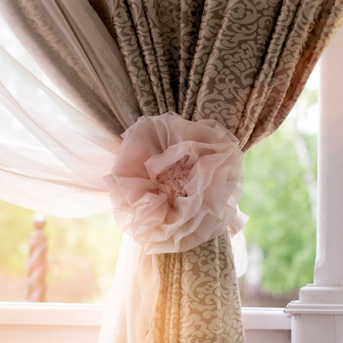 Our 12 Favorite DIY Curtain Tiebacks