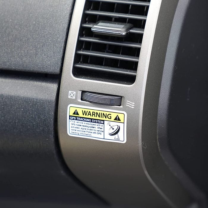 4 Mini Gps Vehicle Car Alarm Security Caution Warning Decal Sticker Ecomm Amazon.com