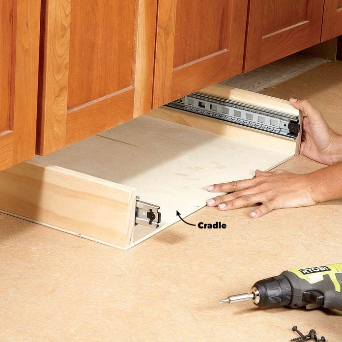 How to Build Under-Cabinet Drawers & Increase Kitchen Storage (DIY)