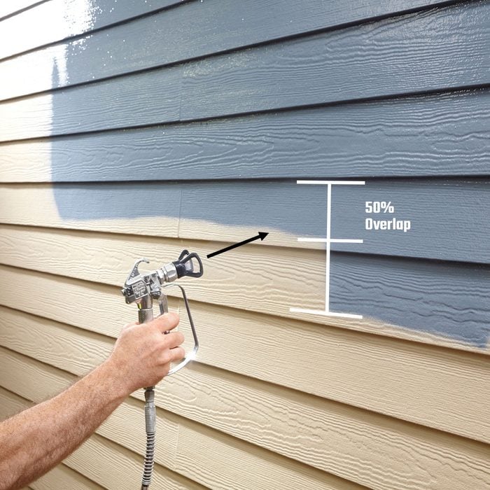 spray painting siding | Construction Pro Tips