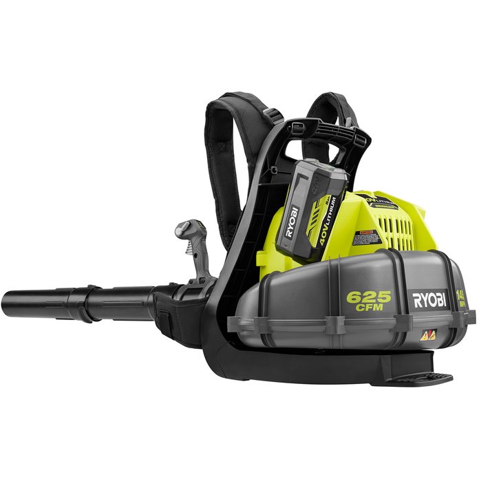 Ryobi 40V cordless backpack blower