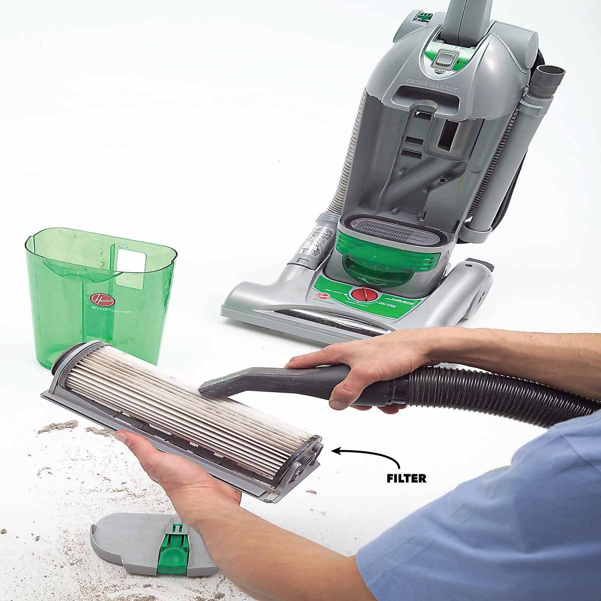 Clean Your Bagless Vacuum Filter