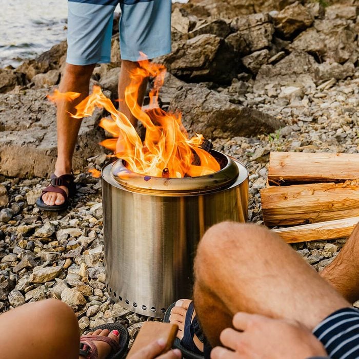 14 Amazing Portable Fire Pits The, Diy Propane Fire Pit For Camping Stoves