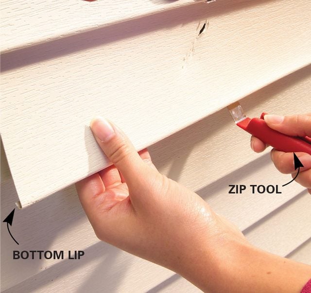 vinyl siding repair zip tool