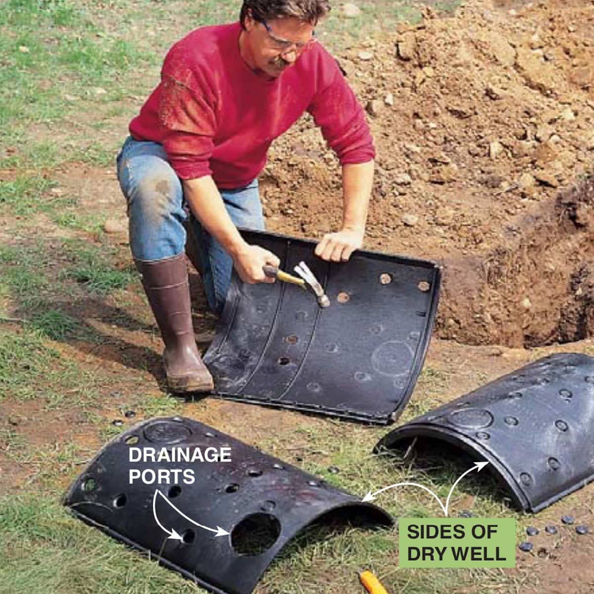 Install an In-Ground Drainage System (DIY) | Family Handyman