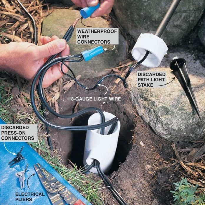 Outdoor Low Voltage Lighting Diy, 10 2 Direct Burial Landscape Lighting Wire