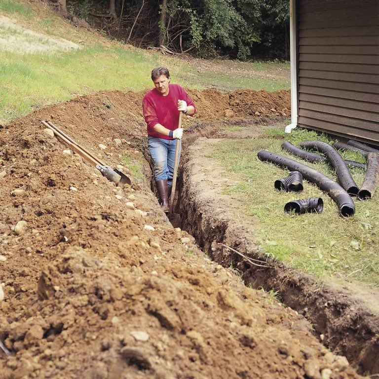 Install an In-Ground Drainage System | Family Handyman
