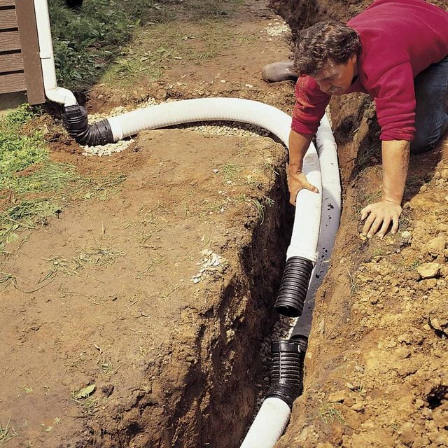 Install An In Ground Drainage System, Can I Put A Drain In My Garden