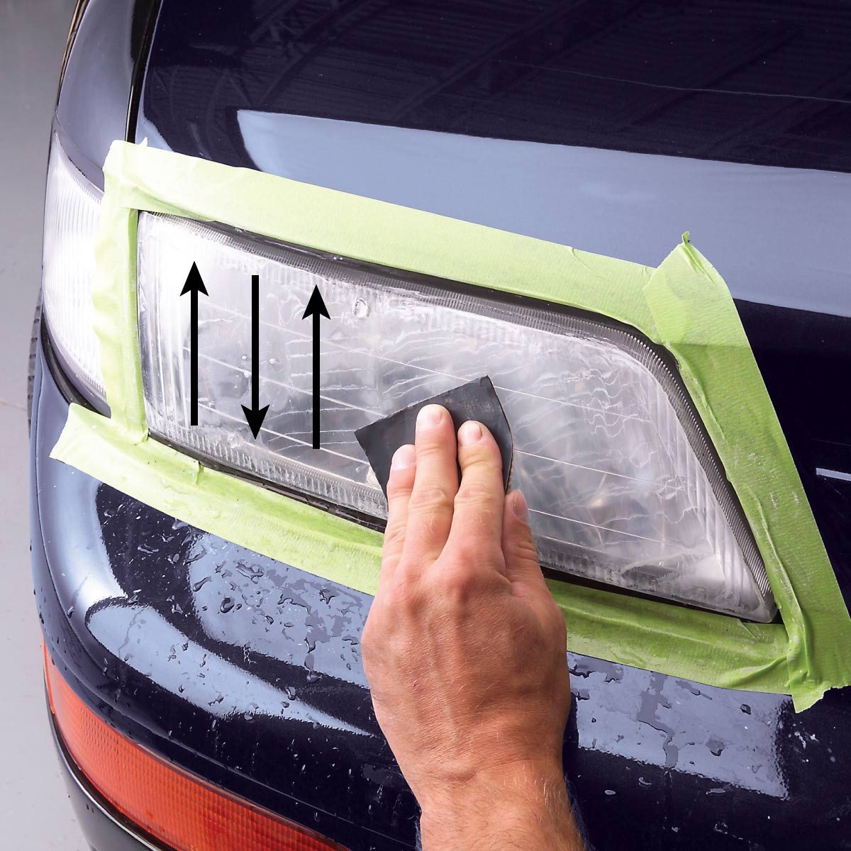 DIY Headlight Restore using clear coat - Maintenance/Repairs - Car