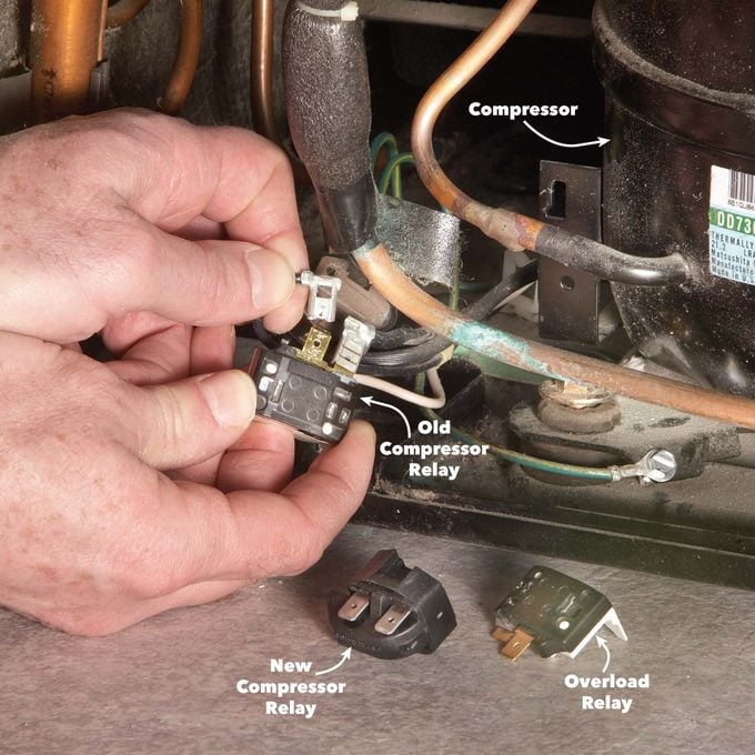 how to test a refrigerator compressor