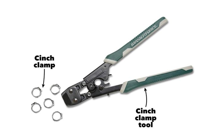 join dissimilar pipes cinch clamp tool