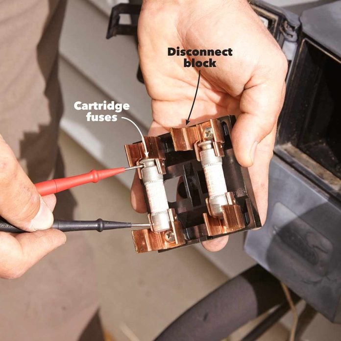 air conditioner fuse block pull out