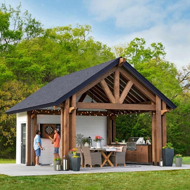 kitchen pavilion shed featured photo