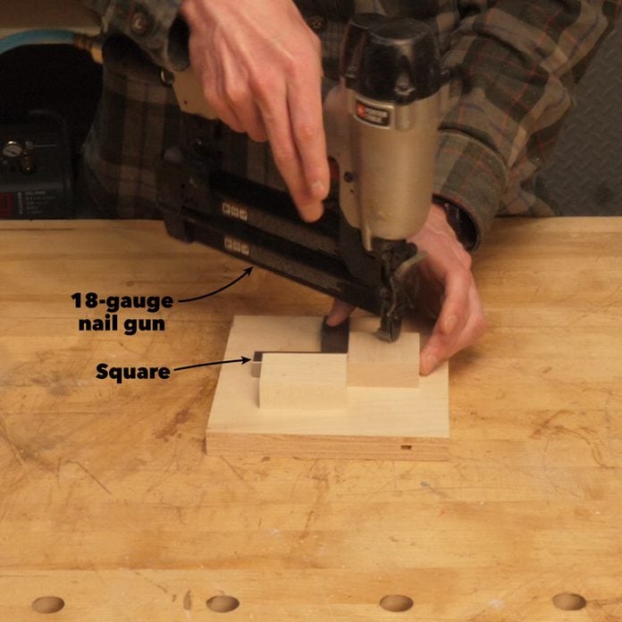 make a drilling jig wood puzzle cube