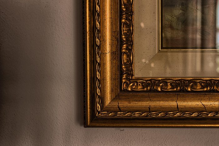 A frame of a painting