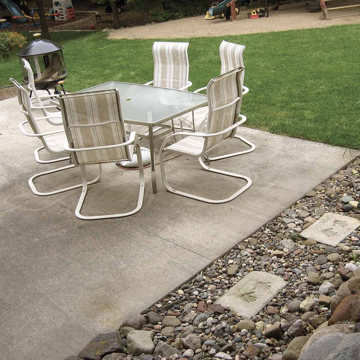 How to Cover a Concrete Patio With Pavers | Family Handyman
