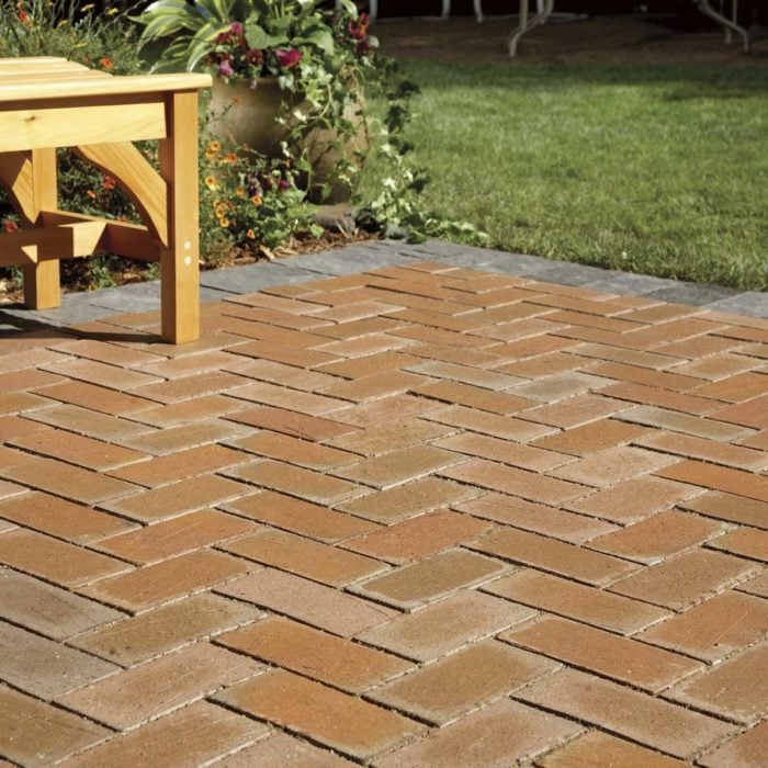 How to Cover a Concrete Patio With Pavers Family Handyman