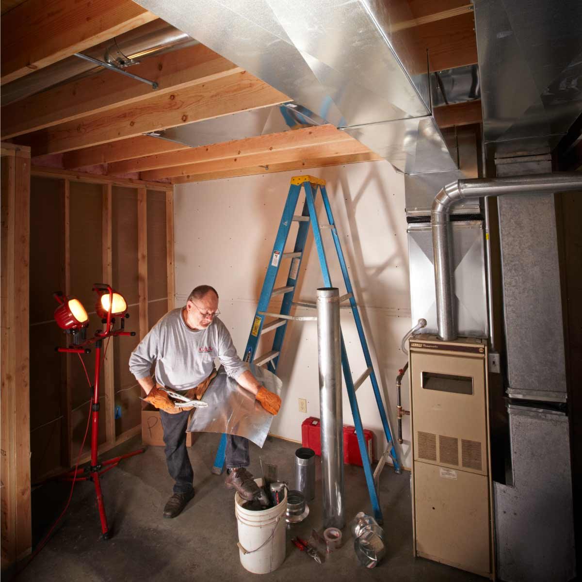 Round Ductwork Installation Tips Family Handyman