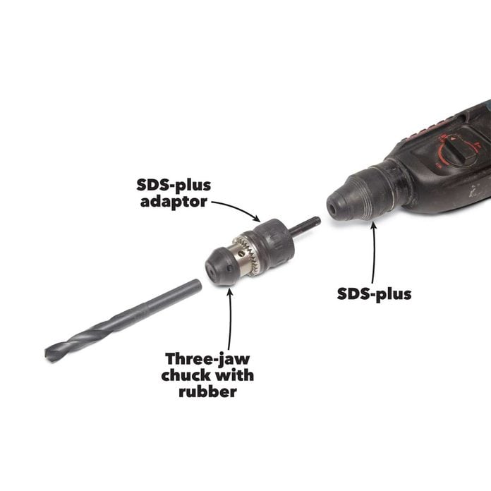 rotary vs hammer drill sds-plus adaptor